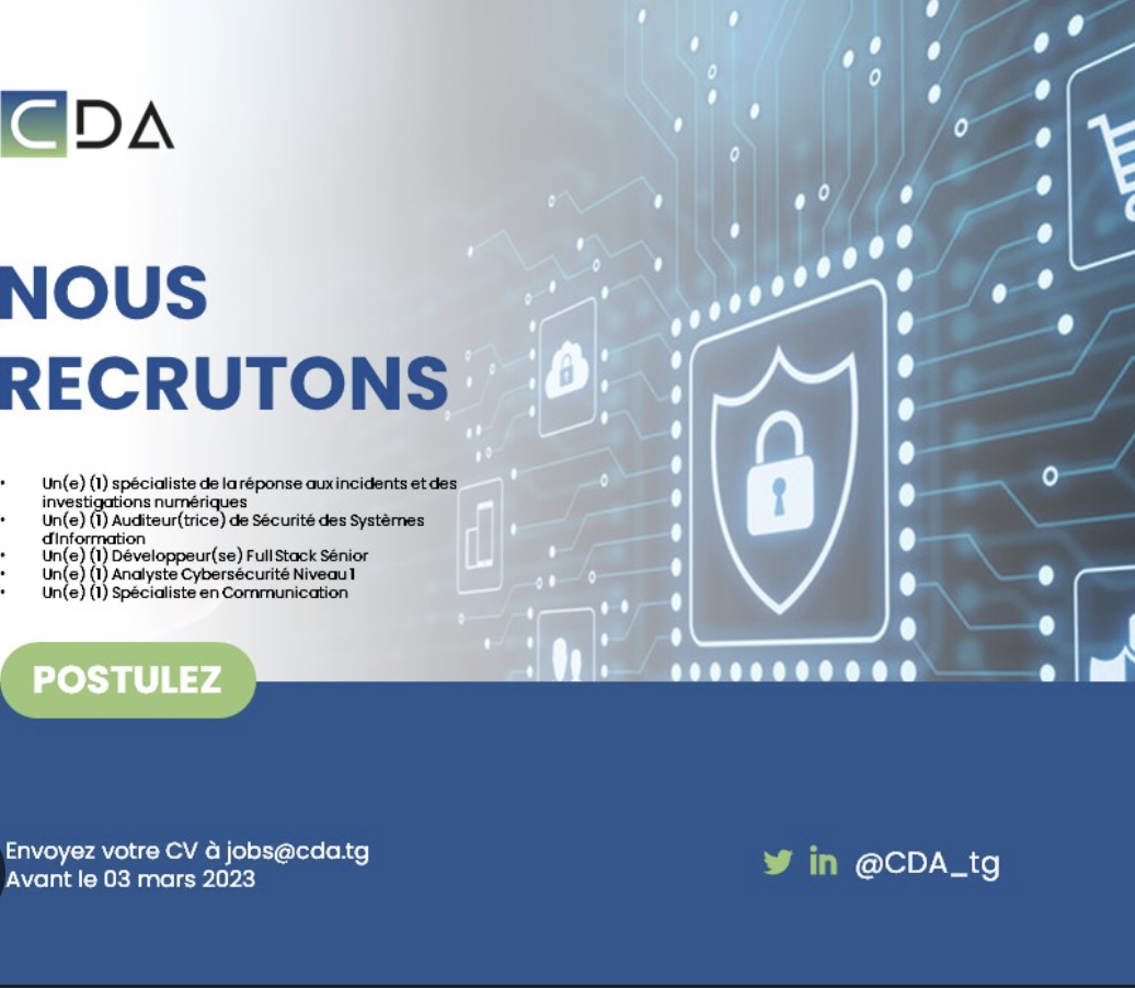 Recrutement CDA