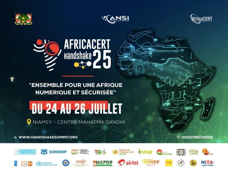 Prochain salon africain dédié à la cyber : Niamey accueille bientôt le Handshake Digital Fair 2025
