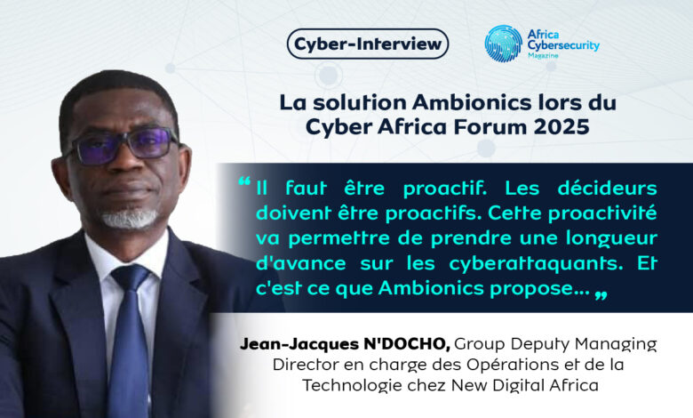 La solution Ambionics lors du Cyber Africa Forum édition 2025